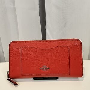 Coach Accordian Zip Wallet